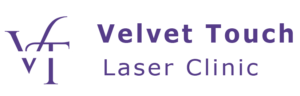 Velvet Touch laser hair removal clinic logo